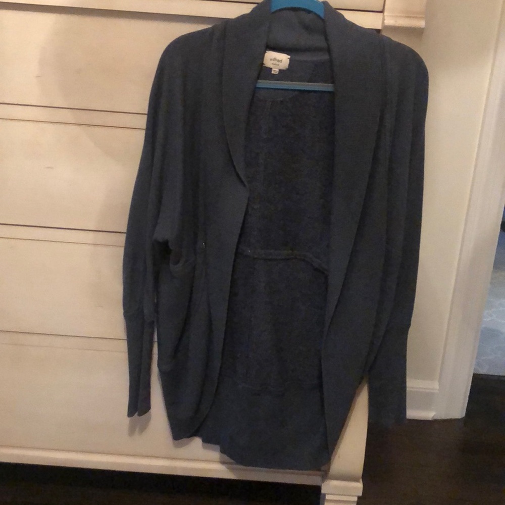 Blue sweater